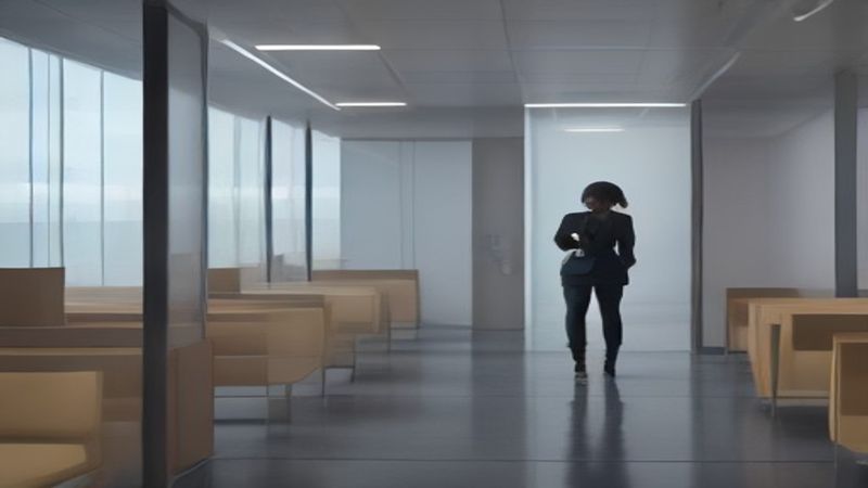 私人影院包厢内激光投影亮起，观众独自坐在宽大的观影座椅上